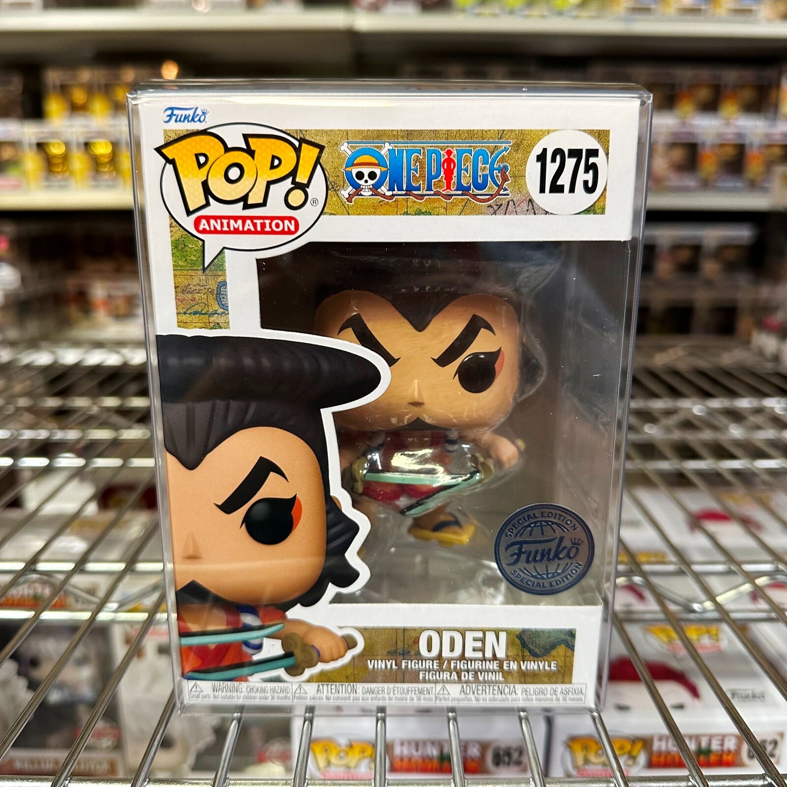 Funko Pop Onepiece: Oden #1275 Vinilo Exclusivo &Quot;Como Nuevo&Quot;