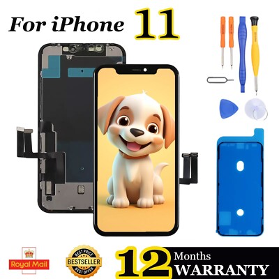 Für iPhone 11 Bildschirm Ersatz LCD Display 3D Touch Premium HQ Retina Baugruppe