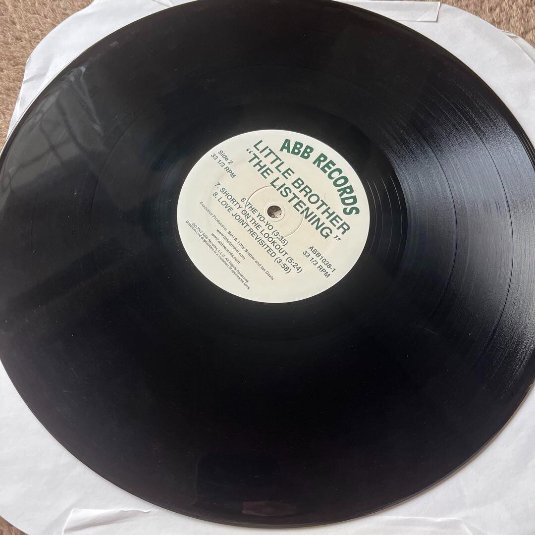 Little Brother / The Listening 2003 US Original Edition 2LP Vinyl