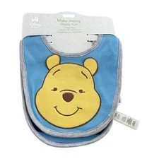 Disney Store Disney Baby Winnie The Pooh and Friends Tigger Piglet Baby Bib Set