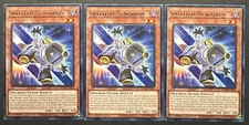 YUGIOH 3x Satellite Synchron MZMI-EN045 Rare 1st Edition NM/Mint
