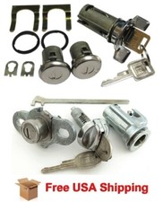 Fits 1972-1973 Pontiac Firebird Complete Oe Style Lock Set With Gm Keys Fits 1972-1973 Pontiac Firebird Complete Oe Style Lock Set With Gm Keys
