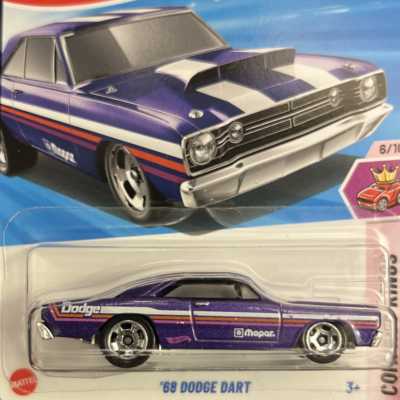 2025 Hot Wheels 129/250 '68 DODGE DART 6/10 COMPACT KINGS ~ BOX