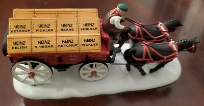 Heinz Hitch Horse Wagon Profiles Department 56 Figure - Pgh