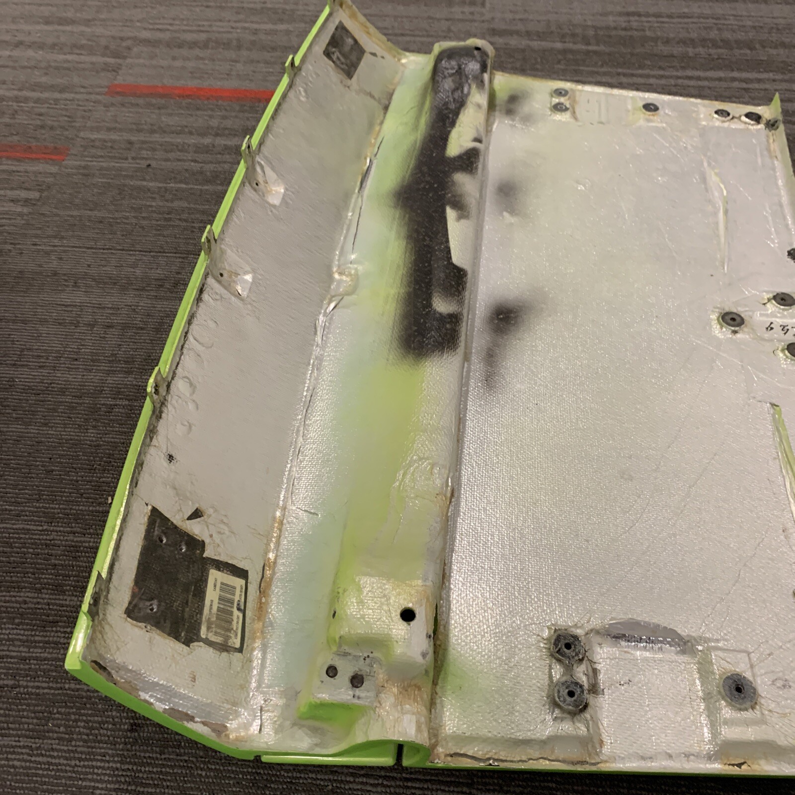 Lamborghini Murcielago, Rear Engine Lid, Exhaust Cover, P/N 410827027