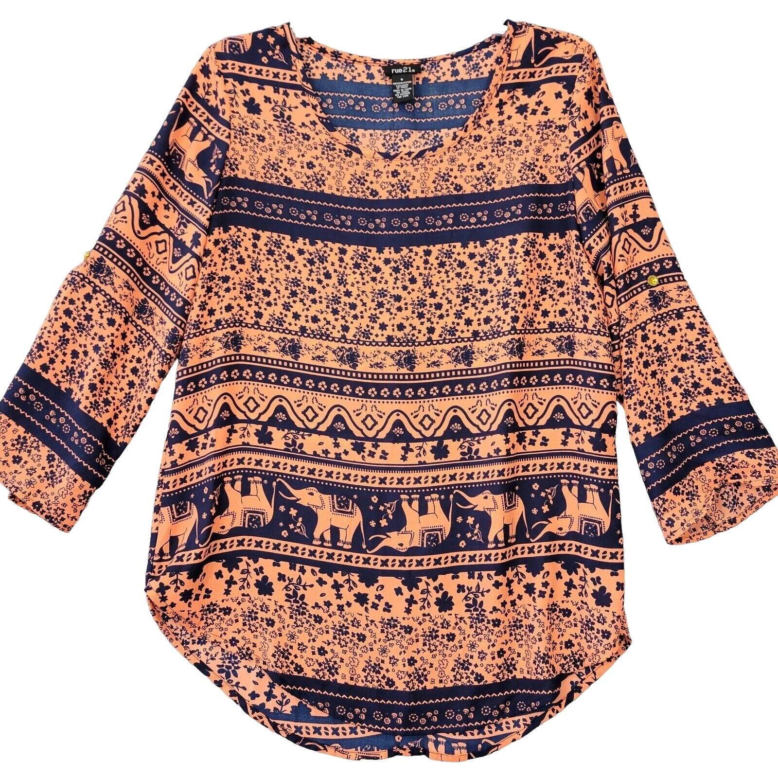 Camisetas rue21 Poliéster Estampado Animal para Mujer