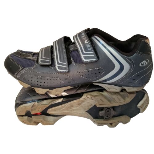 Specialized Body Geometry MTB Cycling Shoes Mens 12 Blue/Grey 6111-4045 - Picture 1 of 11