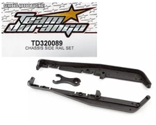 RC Team Durango TD320089 Chassis Side Rail Set DEX408 DEX408v2 DEX408T Old Stock