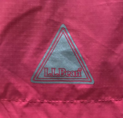 L.L. Bean Girls Pink Hooded Rain Jacket/Windbreaker Size 10 Very Good Condition - Picture 13 of 13