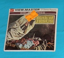 vintage Bible Stories BIRTH OF JESUS SHOW VIEW-MASTER REELS packet new/sealed