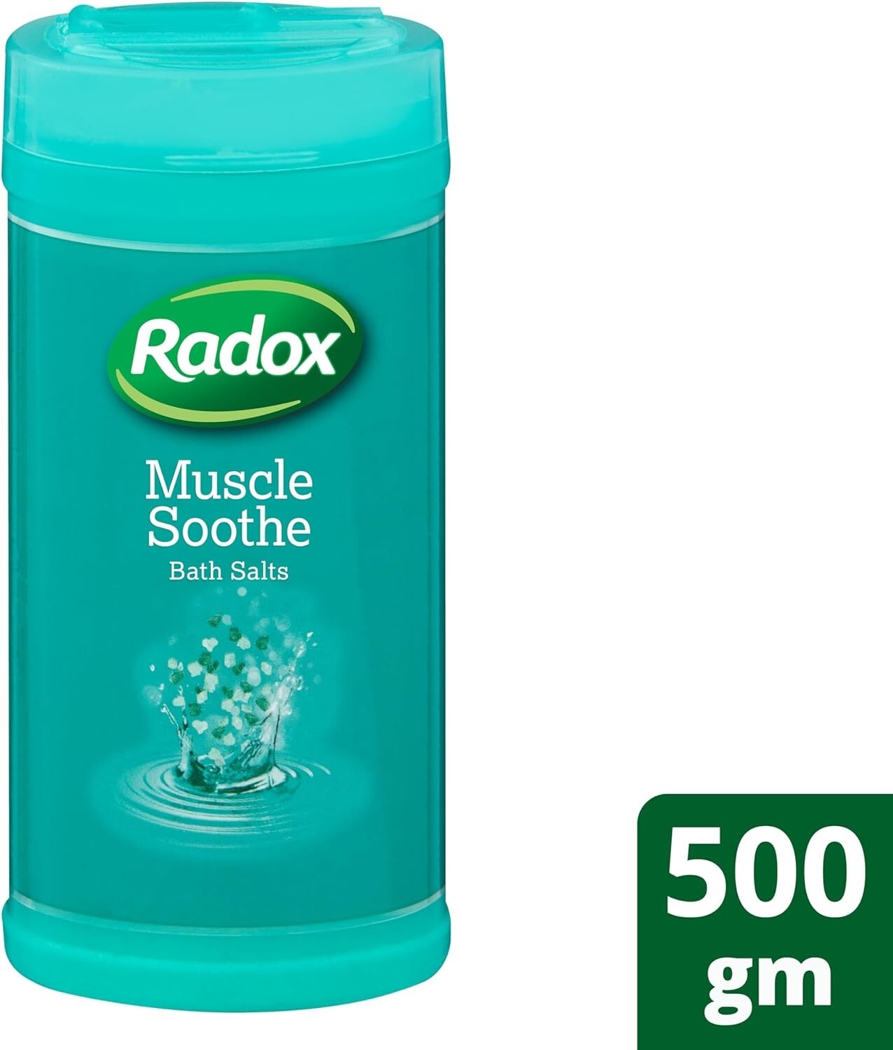 Radox Bath Salts Muscle Soothe, 500g Herbal Salts for Tired Aching