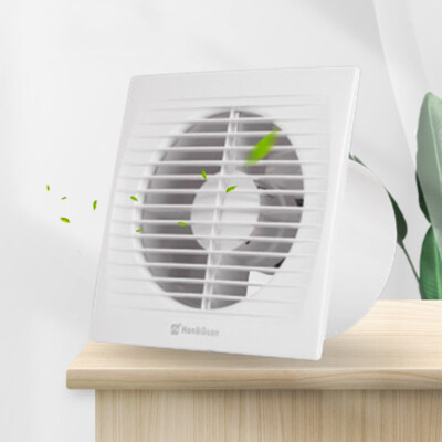 6'' Wall-Mounted Exhaust Fan Silent Ventilation Extractor For Toilet Kitchen Vent