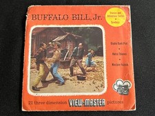 Sawyer's View-Master BUFFALO BILL, JR. TV Series 1955 Issue