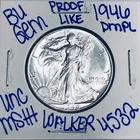 1946 BU UNCIRCULATED WALKING LIBERTY SILVER HALF DOLLAR AUTHENTIC U.S. MINT 4532