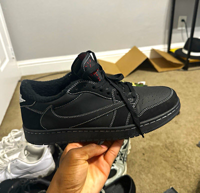 Jordan Travis Scott Air Jordan 1 Retro Low OG SP Black Phantom DM7866-001