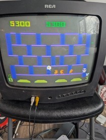 Burgertime Intellivision (1982) In Box w/Overlays, Manual, & Cartridge! Tested!