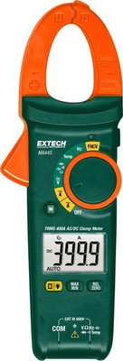 MA445 400A True RMS AC/DC Clamp Meter with NCV Detector, 1.2'' Jaw Opening, Backl