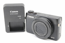 Canon PowerShot G7 X MARK I 20.2MP Digital Camera Black Lens No Battery #1313