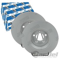 2X Jurid Bremsscheiben Vorne 332Mm BelÜFtet Passend FÜR Dodge Nitro Jeep