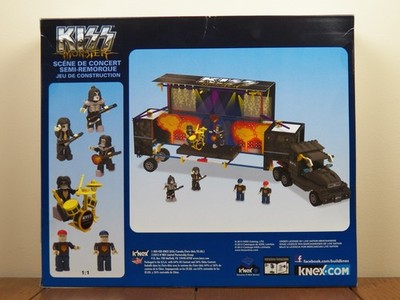 Kiss K'nex Rock Stage Big Rig Stanley Simmons Ace Knex Building