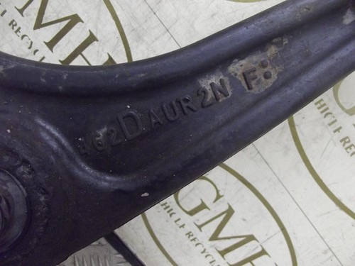 Peugeot 407 Right Driver Offside Front Lower Control Arm 2.2 Petrol MK1 2004-12M - Picture 2 of 4