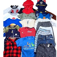 EUC Huge Lot Baby Boy Bundle ALLSEASON Clothing 20Pc Sz 0-3 Months