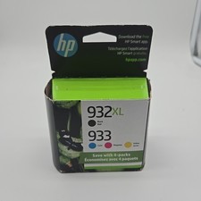 Exp 11/24 HP 932XL/933 N9H62FN Cyan/Black/Magenta/Yellow Ink Cartridge