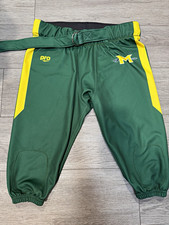 Nike Pro Men’s Green/Yellow Baseball Pants Athletic Fit Tapered Size L