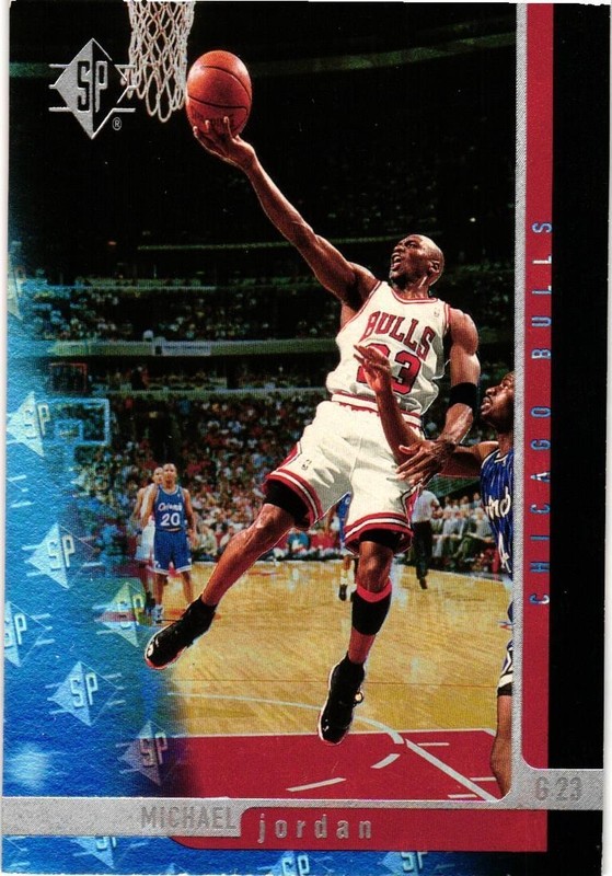 96-97 SP Michael Jordan - Michael Jordan Cards