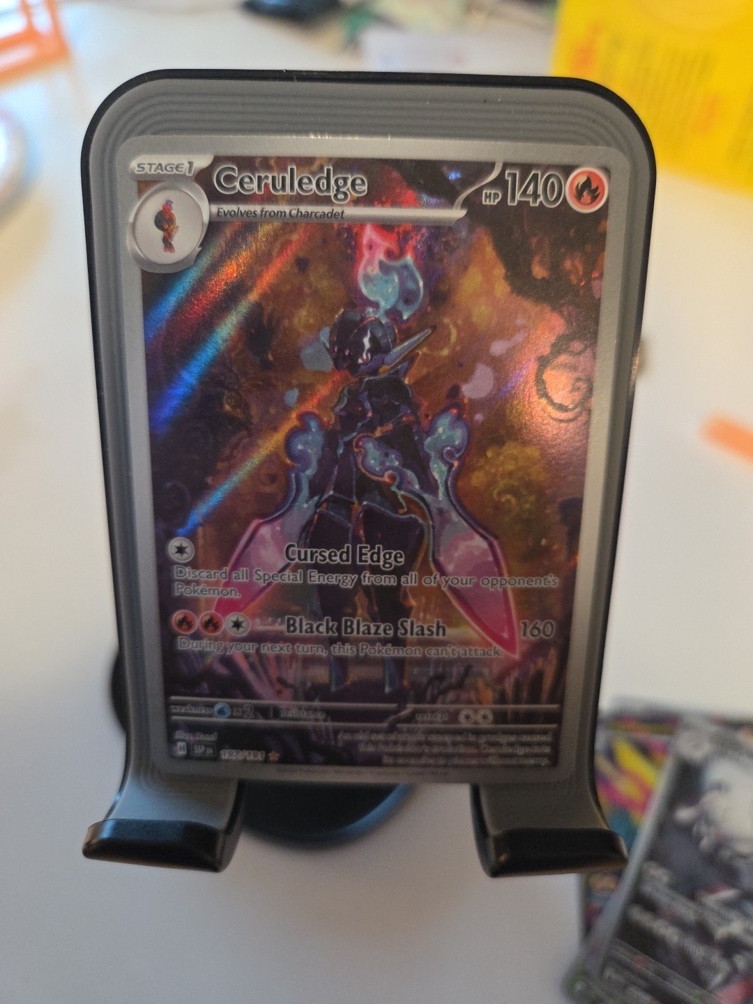 Ceruledge 197/191 Sv08: Surging Sparks Holo