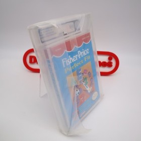 NES Nintendo FISHER-PRICE: PERFECT FIT - VGA GRADED 80 NM SILVER! NEW & Sealed!