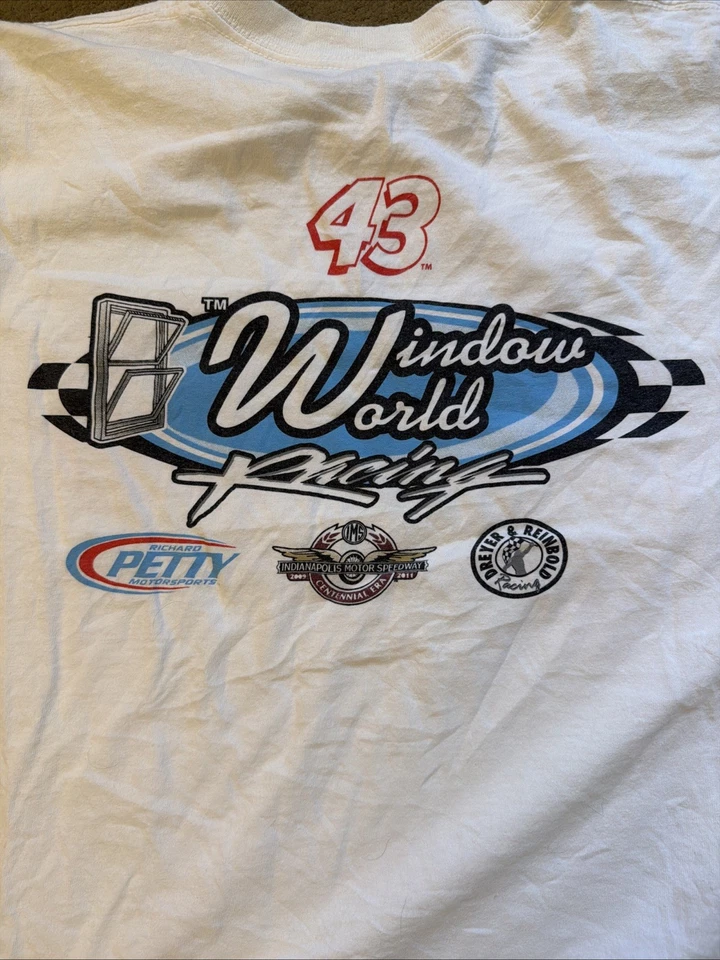 De colección Richard Petty John Andretti Racing 43 Ventana World Racing XL Foto 2 de 4