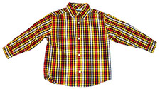 Tommy Hilfiger Multicolor Plaid Long Sleeve Button Up Shirt Top Toddler Size 2T