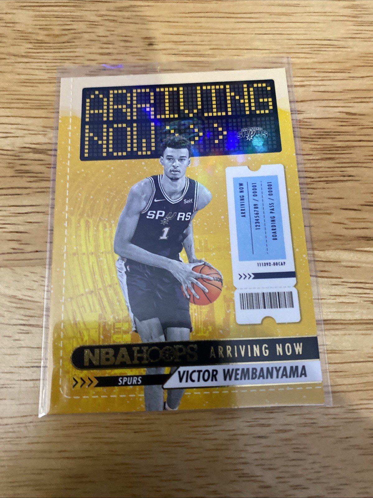 2023-24 Panini NBA Hoops - Arriving Now Victor Wembanyama #26 Winter (RC)