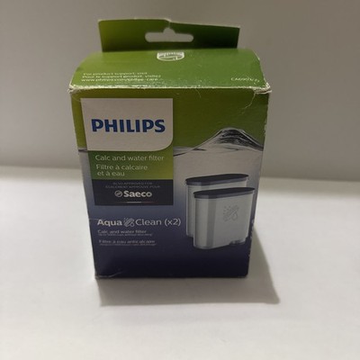 Philips Saeco AquaClean Calc and Water Filter CA6903/22 - 2 SEALED FILTERS -NEW