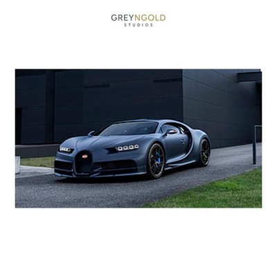 Bugatti Chiron 2019 Sports Car Poster Wall Art Print pick size A4/A3/A2/90x60cm