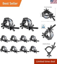 10PCS Certified Heavy Duty 165LB Truss Light Clamps for Stage Lighting