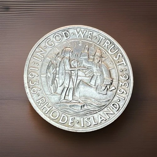 1936 Rhode Island Tercentenary Commemorative — photo from the most recent tracked eBay sale