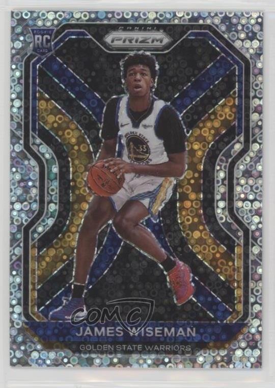 2020-21 Panini Prizm Variation Fast Break James Wiseman #268 Rookie RC 14cm