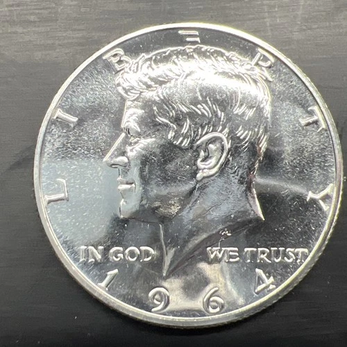 Uncirculated  1964 Philadelphia Silver Kennedy Half Dollar Higher Grade