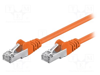 PVC F/UTP CCA Line 5e RJ45-Stecker,beiderseitig Patch cord