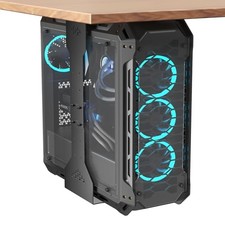 Under Desk PC Mount, 7.9-13.4    Width Adjustable Computer Tower Stand, up to