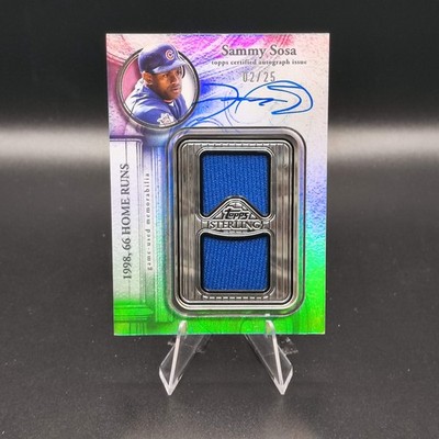 2025 Topps Sterling - Sterling Swings #SWA-SS Sammy Sosa #/25