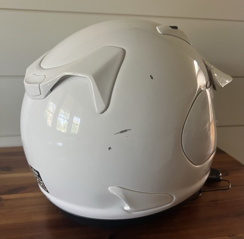 Arai Signet- Q Motorcycle Helmet White Size M - Picture 21 of 22