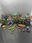 Vintage Teenage Mutant Ninja Turtles Lot 10 TMNT Figures 90s Action Figures
