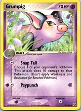 Grumpig 30/106 Emerald Uncommon LP on eBay