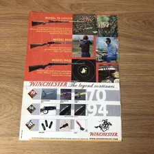 GUNS89 MAGAZINE ADVERT 12X9 WINCHESTER MODEL 70 COYOTE RIFLE