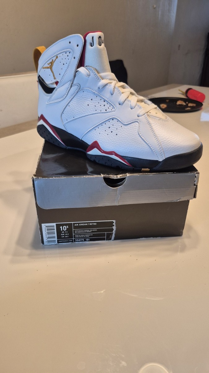 Size 10.5 - Air Jordan 7 Retro 2006 Cardinal for sale online  display picture 1