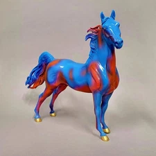 Breyer American Saddlebred Custom Model Horse created by mawaldees