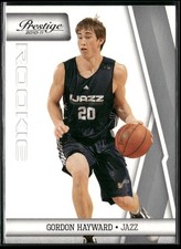 Gordon Hayward Panini Prestige - Draft Picks Light Blue